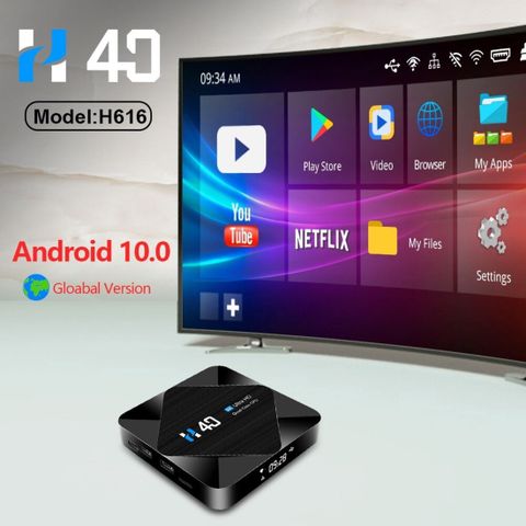 X96 H40 4GB 64GB 4k Media Streaming Device Android TV Box Supports