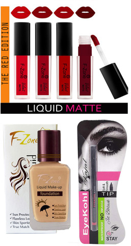 F-Zone Makeup Kit OF 30 Makeup Items 17 - Price in India, Buy F