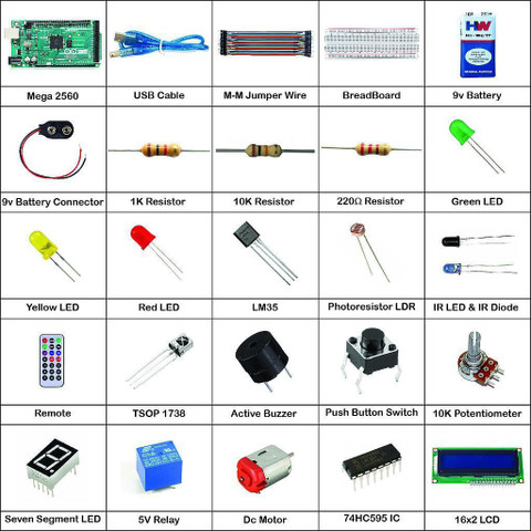 SunRobotics Arduino Uno Based Starter Kit Price in India - Buy ...
