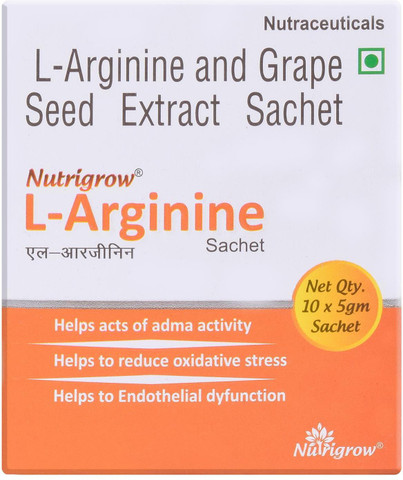 NUTRIGROW L-ARGININE Price in India - Buy NUTRIGROW L-ARGININE online at  Flipkart.com