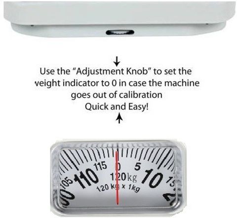 QNOVE Analog Manual Personal Health Body Weight Machine Analog