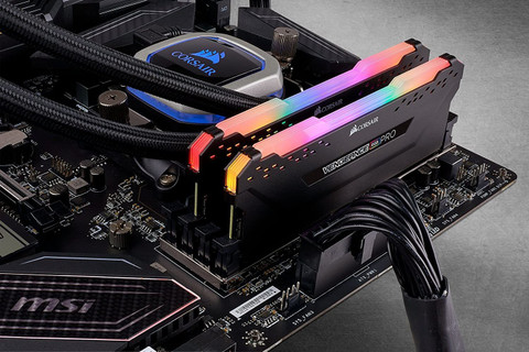 ★美品★CORSAIR DDR4-3600MHz 64GB（32GB×2）RAM Corsair PRO DDR4 64 GB (Dual Channel) PC (VENGEANCE RGB PRO