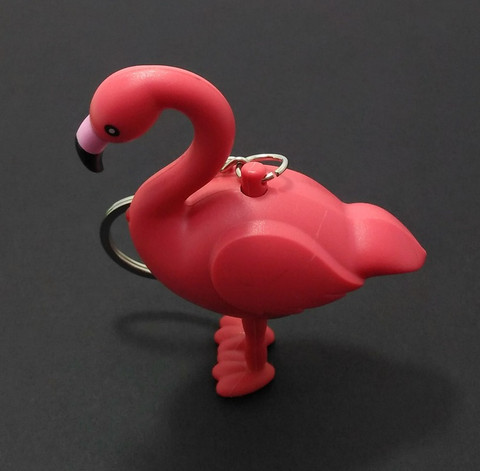 Shiani Flamingo Led Light and Sound Key Chain Price in India - Buy
