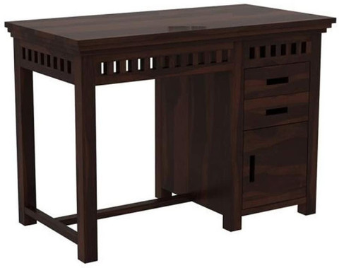 EBANSAL Sheesham Wood Wooden Writing Study Desk Table For Home & Office ...