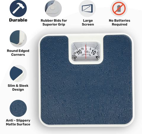 QNOVE Analog Manual Personal Health Body Weight Machine Analog