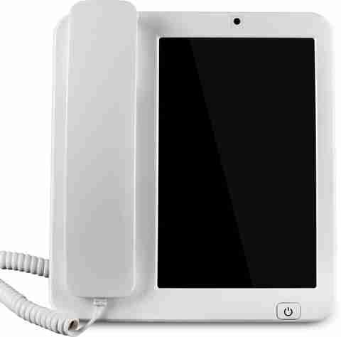 IGADG 8 inch 4G LTE Android 10 Smart Fixed Desktop Video Phone Cordless ...