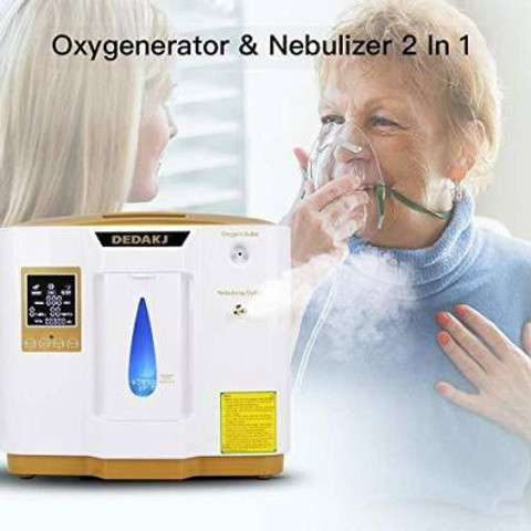 DEDAKJ DE-1B New Design Portable 7L Lightweight Oxygen