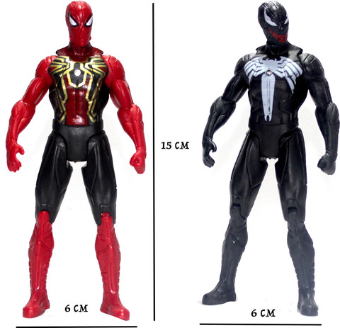 WOW toys Urban Legend Series || Spider Man and Venom Action Figure