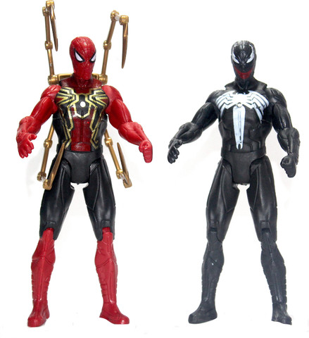 WOW toys Urban Legend Series || Spider Man and Venom Action Figure