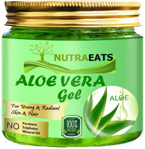 NutraEats 100% Pure Aloe Vera Gel for Beautiful Skin & Hair Pro - Price in  India, Buy NutraEats 100% Pure Aloe Vera Gel for Beautiful Skin & Hair Pro  Online In India,