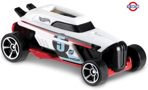 HOT WHEELS HW 2018 RIP ROD WHITE 16/250, HW GAME OVER 2/5