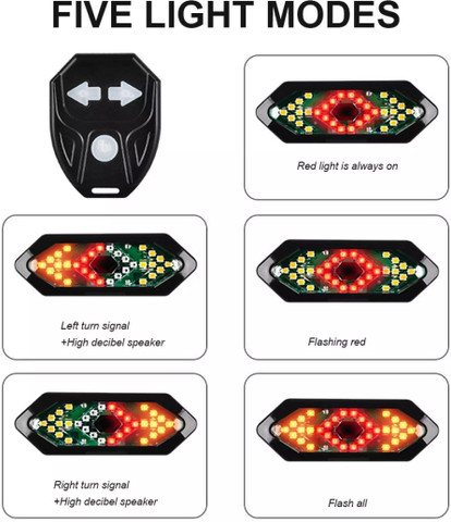 疾風ページ Protos India.Net Bicycle Wireless Indicator Left Right Turn Signal