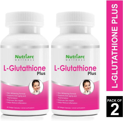Nutriarc Wellness Natural & Pure L-Glutathione Capsules with Alpha Lipoic  Acid (Pack of 2) Price in India - Buy Nutriarc Wellness Natural & Pure L-Glutathione  Capsules with Alpha Lipoic Acid (Pack of