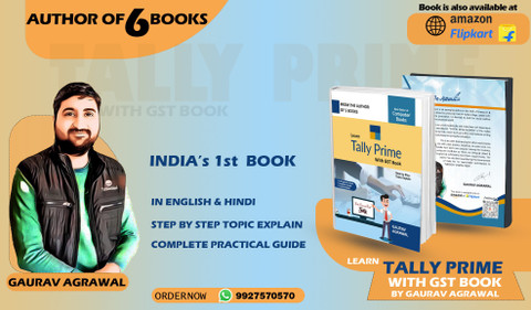 Learn Tally Prime With GST Book by Gaurav Agrawal: Buy Learn Tally