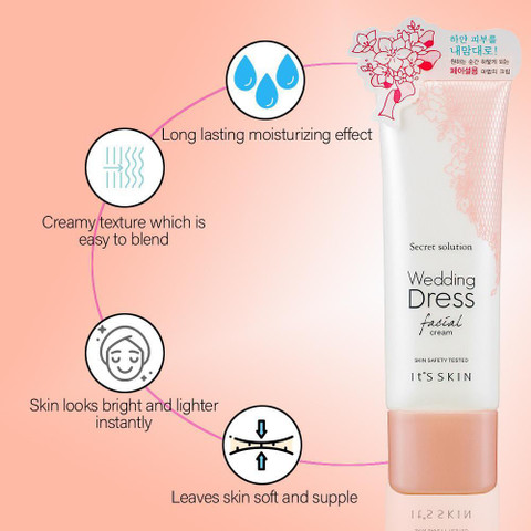 secret solution wedding dress facial cream Secret Solution Wedding Dress Pure Cream