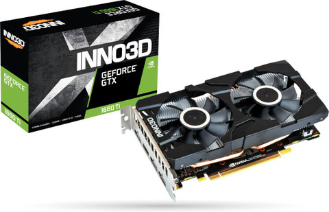 Inno3D GeForce GTX 1660 Ti Twin X2 6GB GDDR6 GDDR6 6 GB NVIDIA