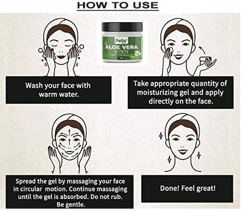Pelle Beauty Aloe Vera Skin Gel For Clear Transparent Skin Care 003_100GM -  Price in India, Buy Pelle Beauty Aloe Vera Skin Gel For Clear Transparent  Skin Care 003_100GM Online In India,