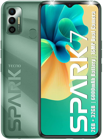 Tecno Spark 7 (64 GB Storage, 3 GB RAM) Online at Best Price On