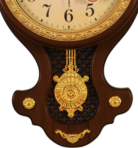 Sizzero Quartz Analog 55 cm X 31 cm Wall Clock Price in India