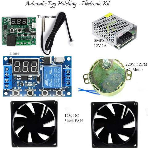 mmm W 1209 Automatic Egg hatching Incubator Electronic Components