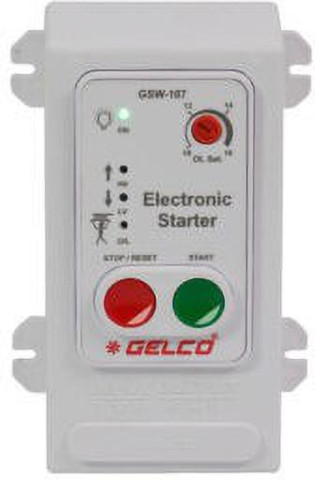 GELCO AC Motor Starter with Over Load Over Voltage Low Voltage ...