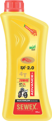 SEWEX Advance+ 4T API-SL Full-Synthetic Engine Oil Price in India