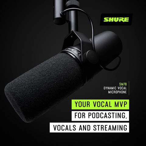 Shure SM7B Cardioid Vocal Dynamic Microphone - Shure : Flipkart.com