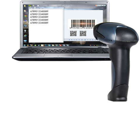 NETUM W6 Wireless CCD Barcode Scanner With Stand AND W8 X Bluetooth 2D Bar Code Reader