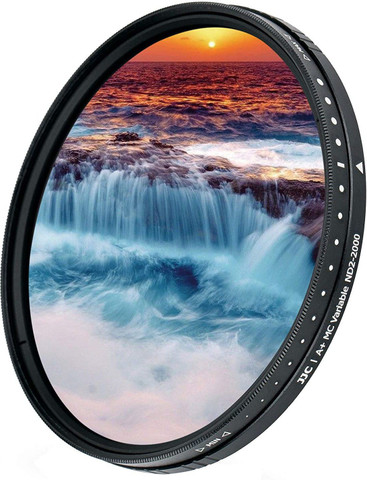 JJC 72mm ND Filter ND2-2000 VND Variable Neutral Density