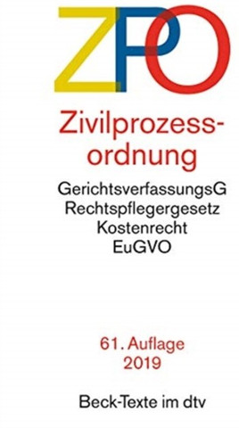 Zivilprozessordnung - ZPO: Buy Zivilprozessordnung - ZPO by