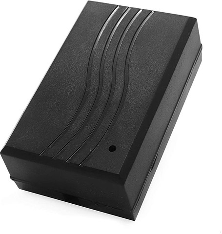 Electronic Spices Packof 2 Plastic Enclosure Box Black Adapter