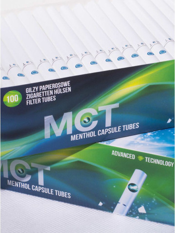 capsule cigarette tubes ROYAL SWAG MCT Menthol Capsule Tube Click Filtertubes Long Size Full 20 mm Filter  Cigarette Tubes - 100 Tubes Per Box Smoking Cessations Price in India