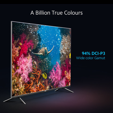 XIAOMI by Mi 5X 138.8 cm (55 inch) Ultra HD (4K) LED Smart Android