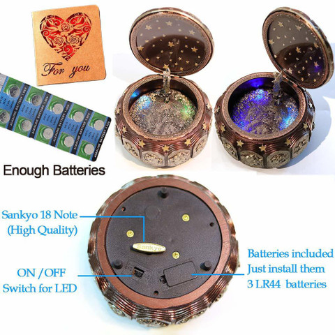 ATIMUNA Vintage Music Box - Vintage Music Box . Buy Zodiac toys in