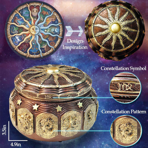 ATIMUNA Vintage Music Box - Vintage Music Box . Buy Zodiac toys in