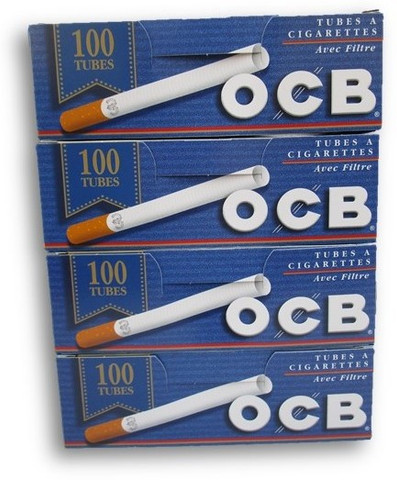 ocb cigarette tubes Premium Buy 200 OCB Blue Filter