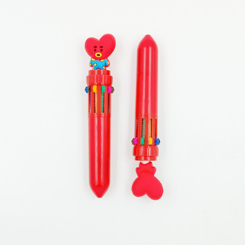 Thermobeans 10 Colors in 1 BT21 TaTa Ball Pen (Red) Ball Pen - Buy