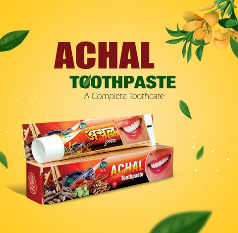 tobacco toothpaste india ACHAL Ayurvedic Toothpaste Useful in Tobacco & Smoking Stains (Results May  Vary) Toothpaste - Buy Baby Care Products in India