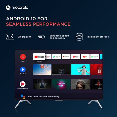 MOTOROLA ZX3 139 cm (55 inch) Ultra HD (4K) LED Smart Android TV