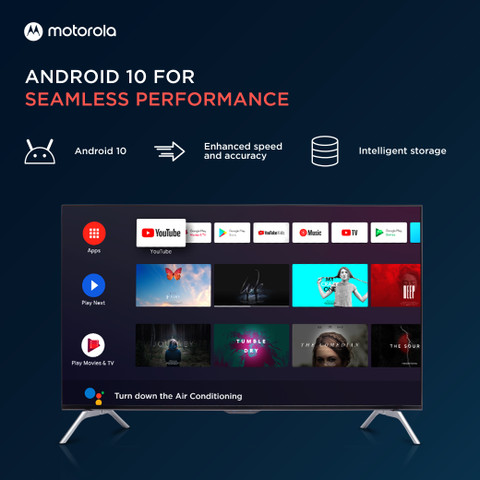 MOTOROLA ZX3 139 cm (55 inch) Ultra HD (4K) LED Smart Android TV