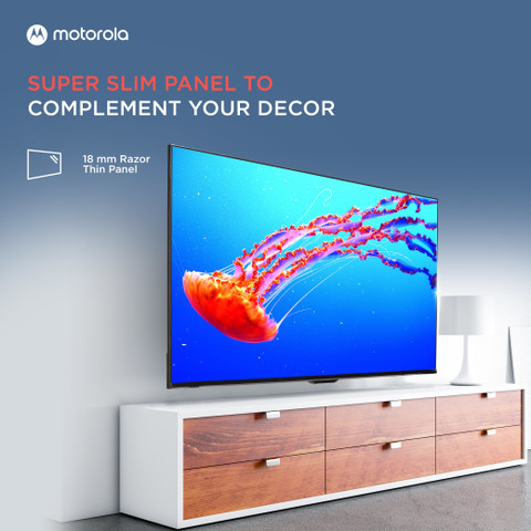 MOTOROLA ZX3 108 cm (43 inch) Ultra HD (4K) LED Smart Android TV
