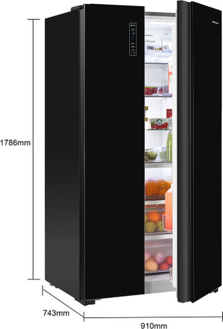 Hisense 690 L Frost Free Side by Side Refrigerator Online at Best