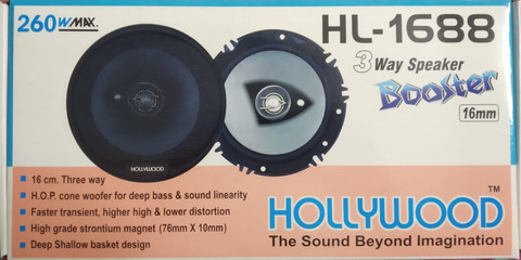 Hollywood Co-Axial Speaker HL-1688 Coaxial Car Speaker Price