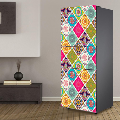 K2A Studio 60 cm abstract colorful mandala art wallpaper sticker