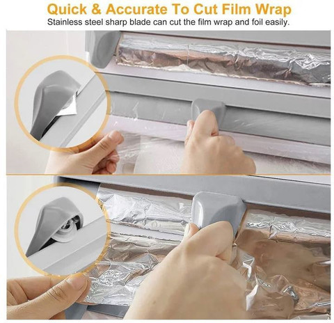 VGmax 4-in-1 Wall Mount Tissue Holder Multifunctional Kitchen