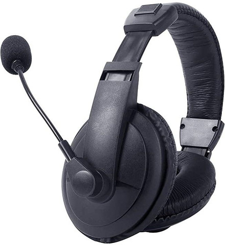 LAPCARE Wired Talk HeadSet With Mic LWS 040 for Computer/Mobile
