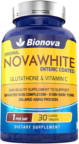 nova glutathione NOW Foods Supplements, 500 mg, With Milk Thistle Extract & Alpha Lipoic Acid, Free Radical Neutralizer* 60 Veg Capsules nova glutathione Nova Skin Brightening