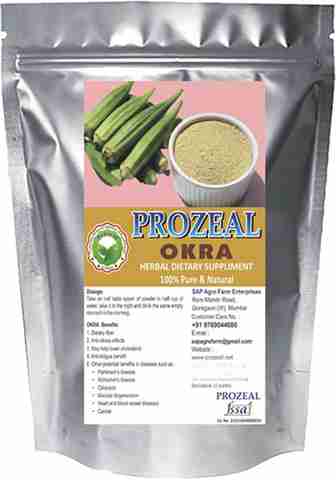 prozeal Okra Powder_250gm Price in India - Buy prozeal Okra Powder ...