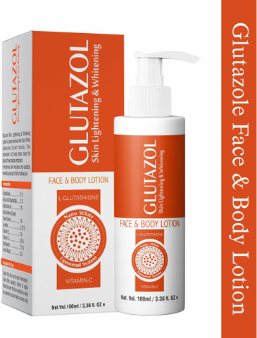GLUTAZOL Skin Lightening & Whitening Face & Body Lotion 100ml (100 ml)