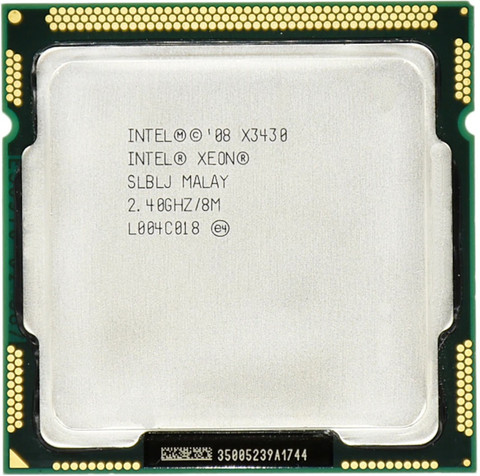 Intel Xeon-X3430 2.4 GHz LGA 1156 Socket 4 Cores Desktop Processor